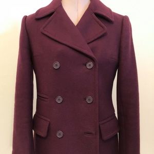 DVF Peacoat Maroon Color EUC but missing button
